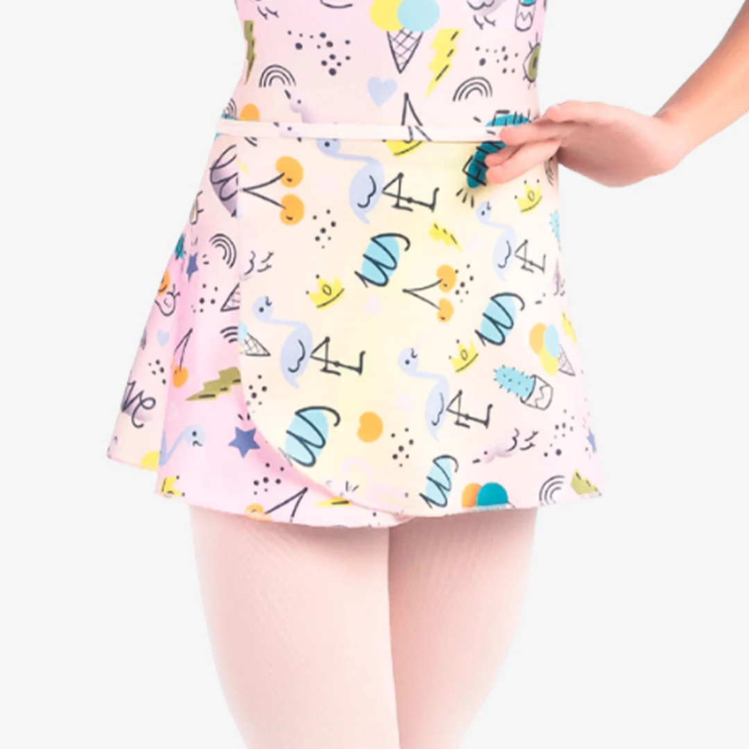 BE YOU® Playtime Pastel's Kid's Wrap Skirt - L2093