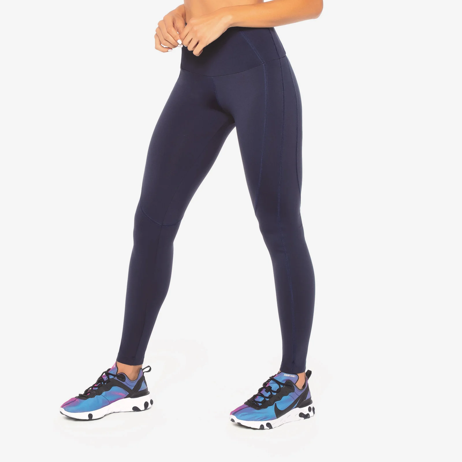 Jet Blue Yoga Leggings - F14248 - Image 2